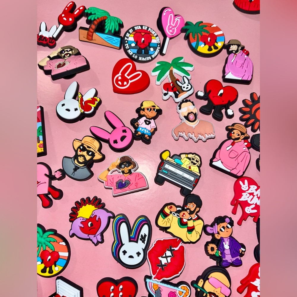 10 Bad Bunny Shoe Charms Un Verano Sin Ti Accessories Crocs Charms